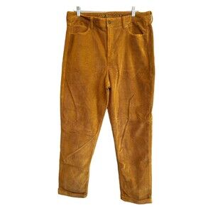 American Eagle Women’s Corduroy Mom Jeans Size‎ 14 L – Stretch Cuffed